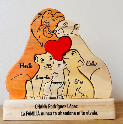 Familia versión Rey León