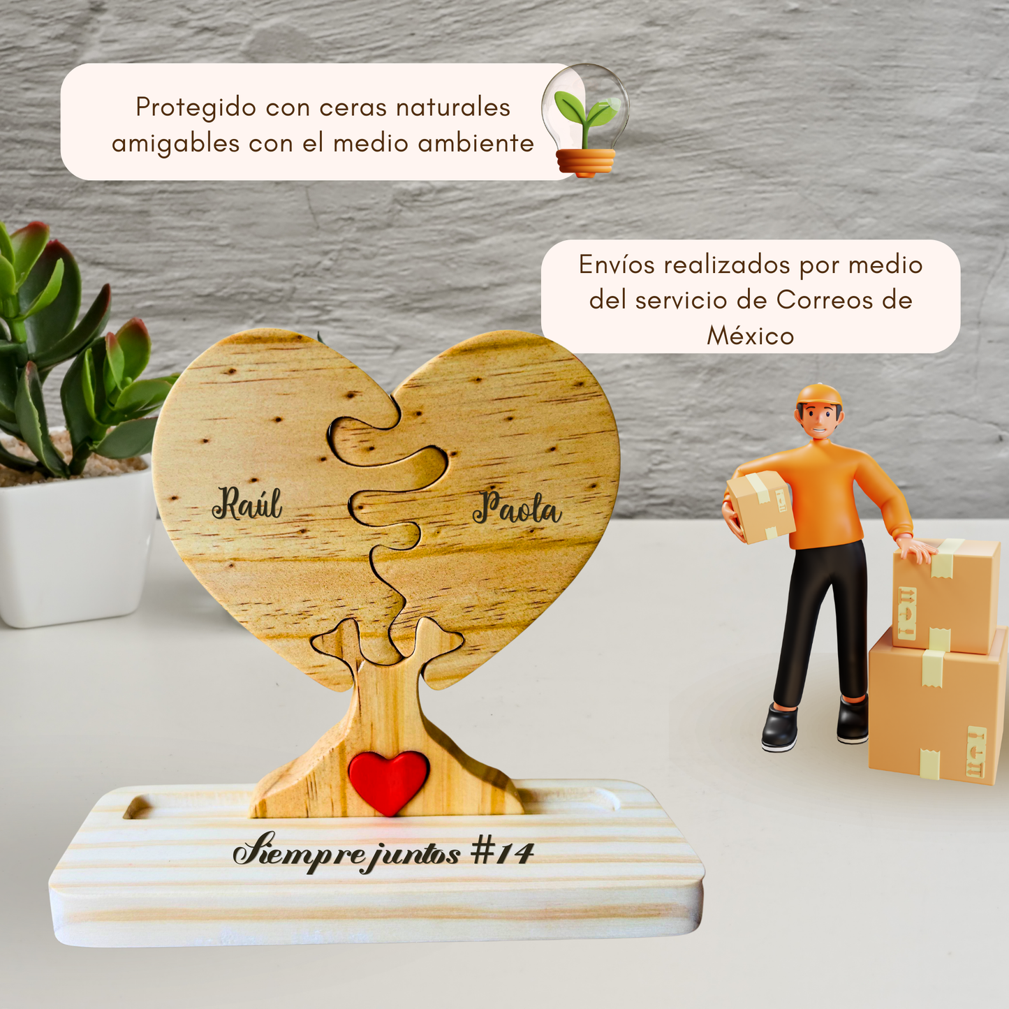 Tótem Árbol pareja