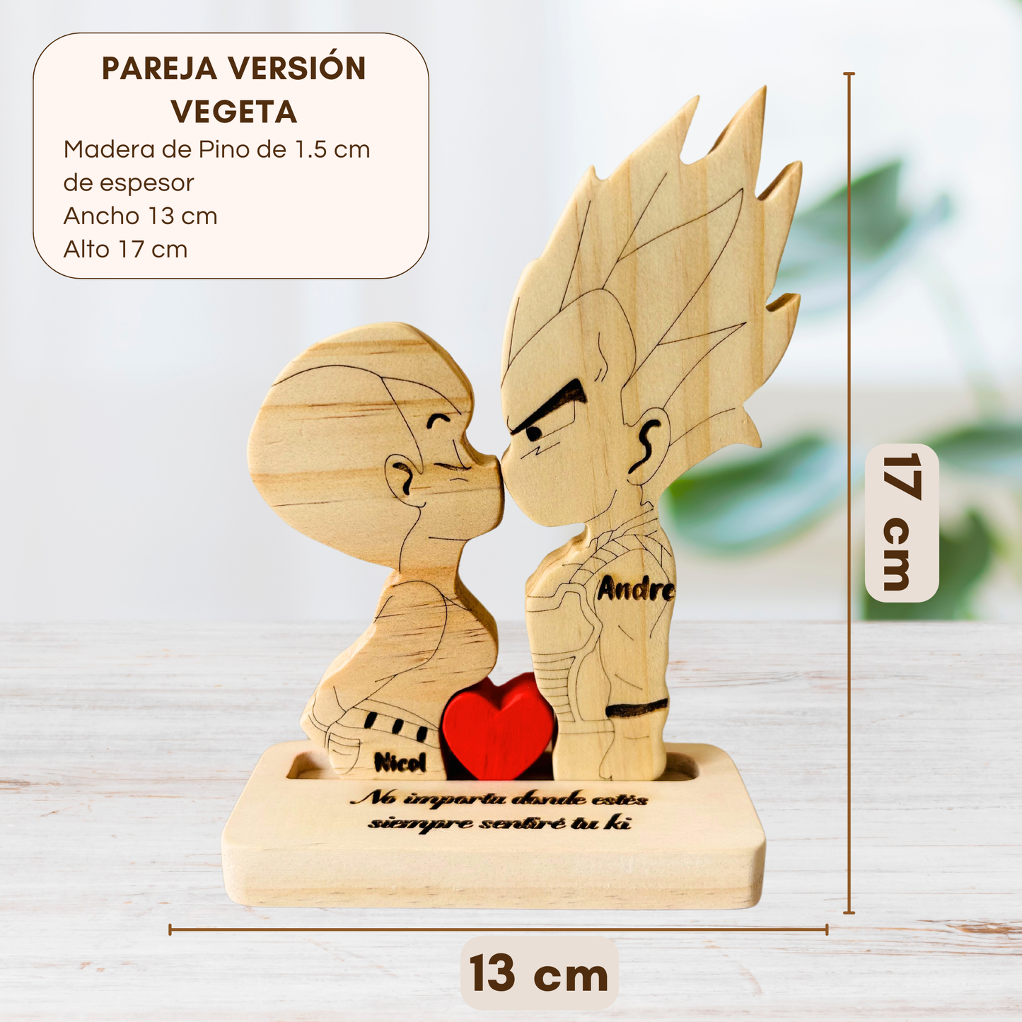 Box Pareja Versión Vegeta